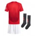 Maillot de foot Manchester United Domicile vêtements enfant 2024-25 Manches Courtes (+ pantalon court)